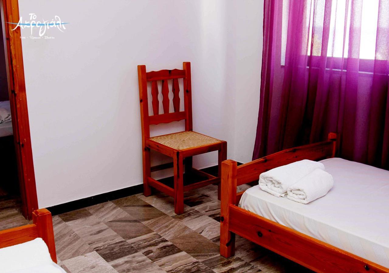 Akrogiali Hotel Restaurant Xiropigado Zewnętrze zdjęcie