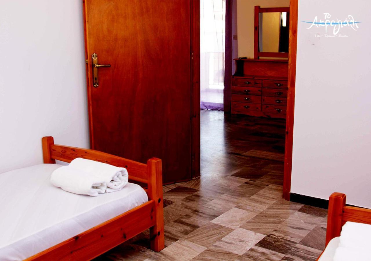 Akrogiali Hotel Restaurant Xiropigado Zewnętrze zdjęcie